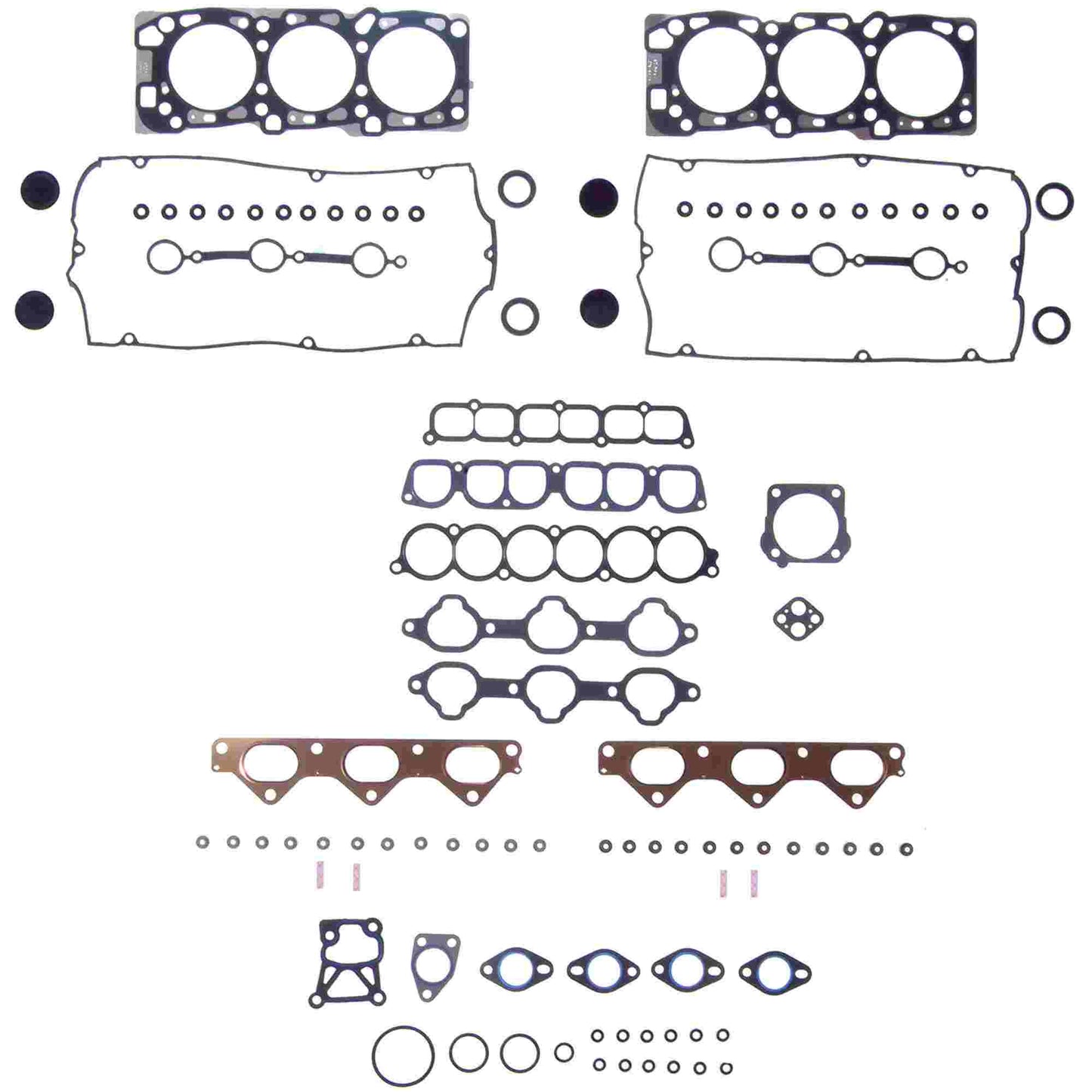 Top View of Engine Cylinder Head Gasket Set FEL HS26293PT-2