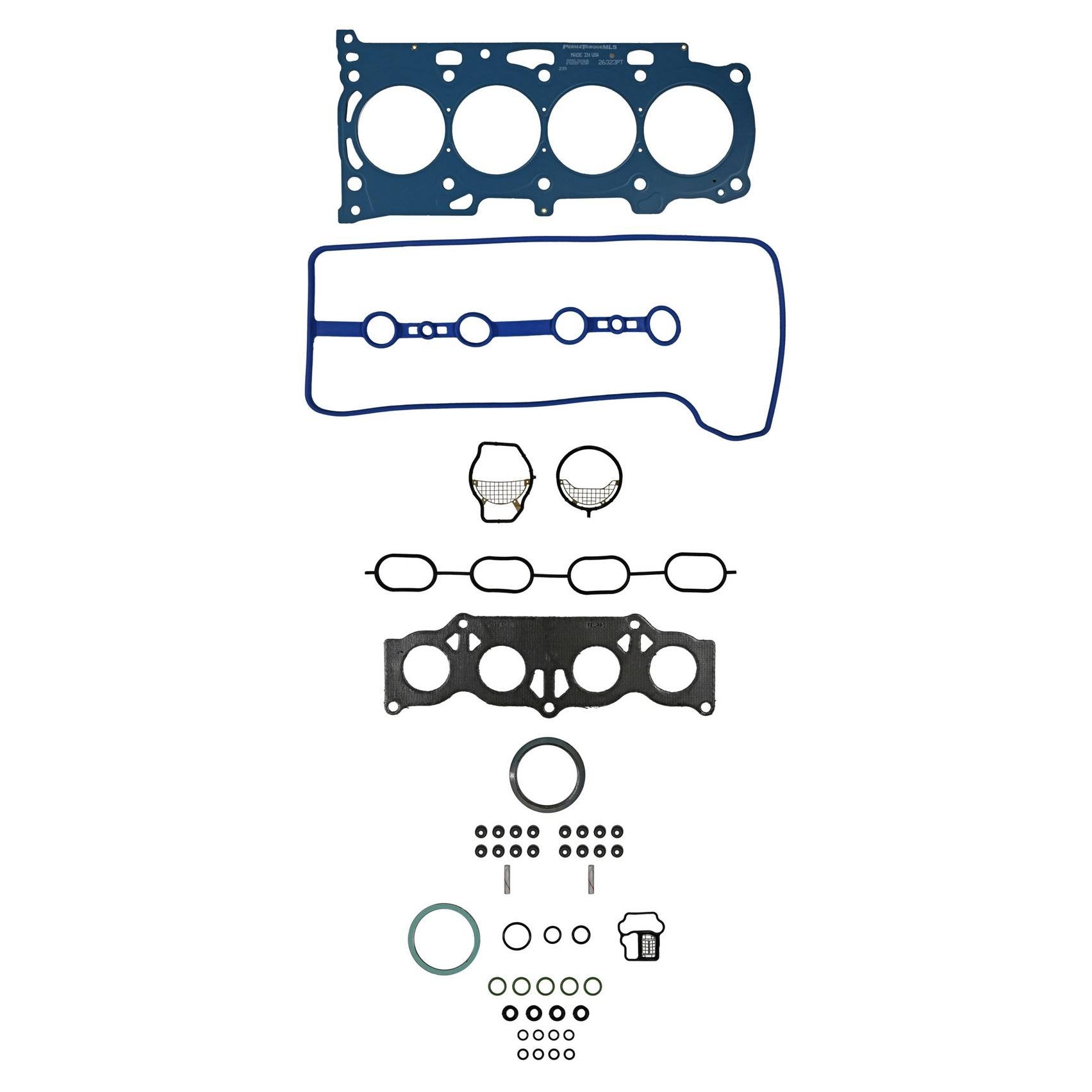 Top View of Engine Cylinder Head Gasket Set FEL HS26323PT