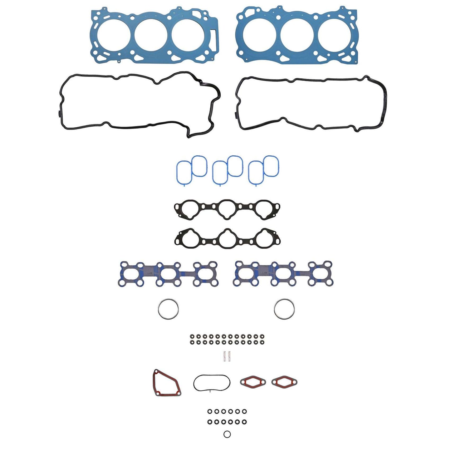 Top View of Engine Cylinder Head Gasket Set FEL HS26370PT