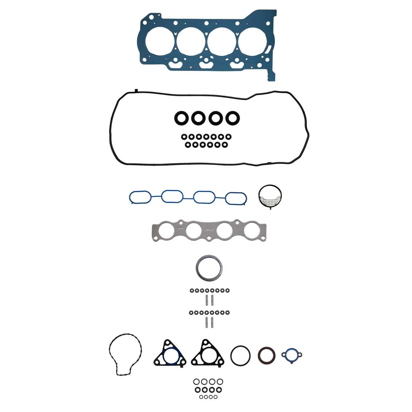 Top View of Engine Cylinder Head Gasket Set FEL HS26515PT