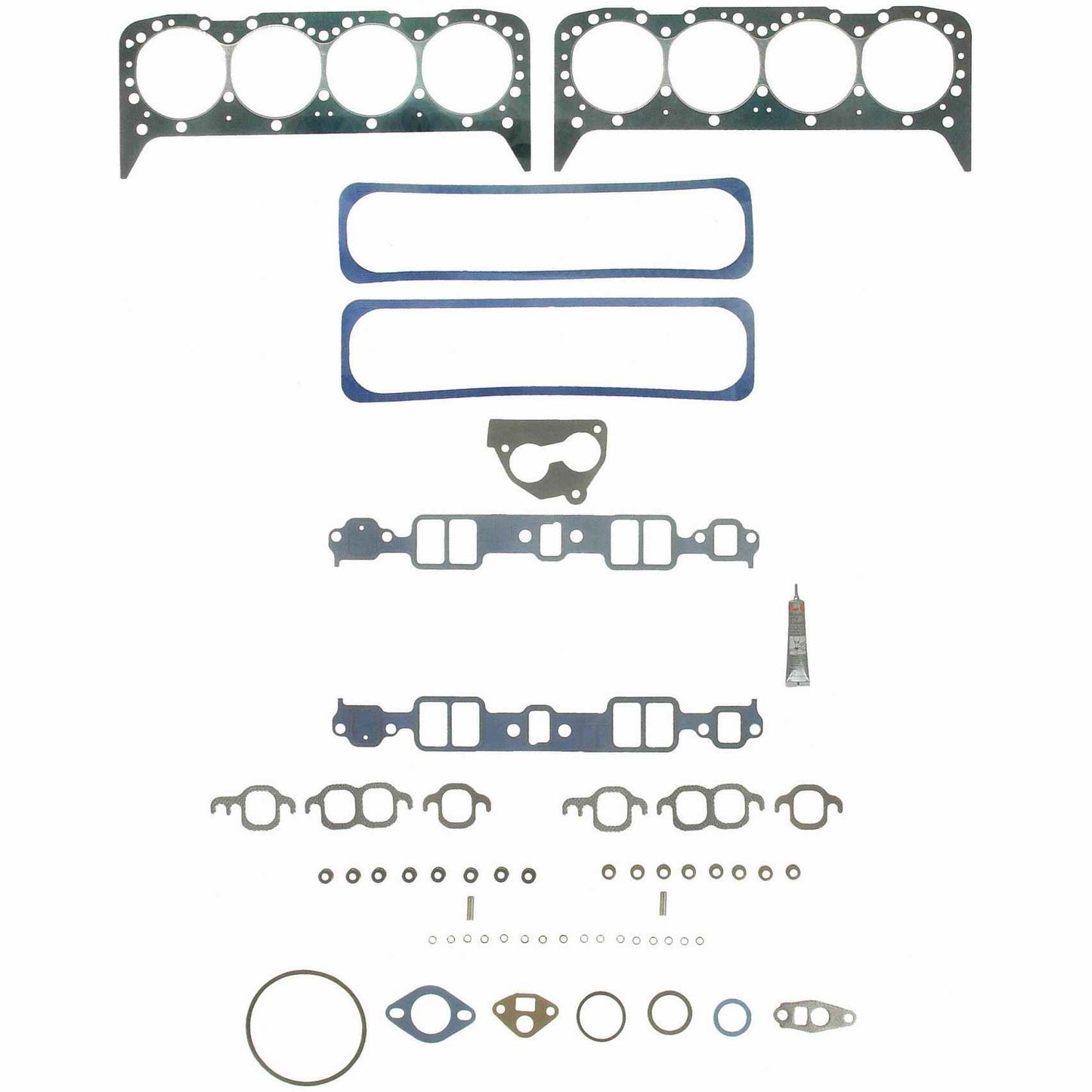 Top View of Engine Cylinder Head Gasket Set FEL HS7733PT-15