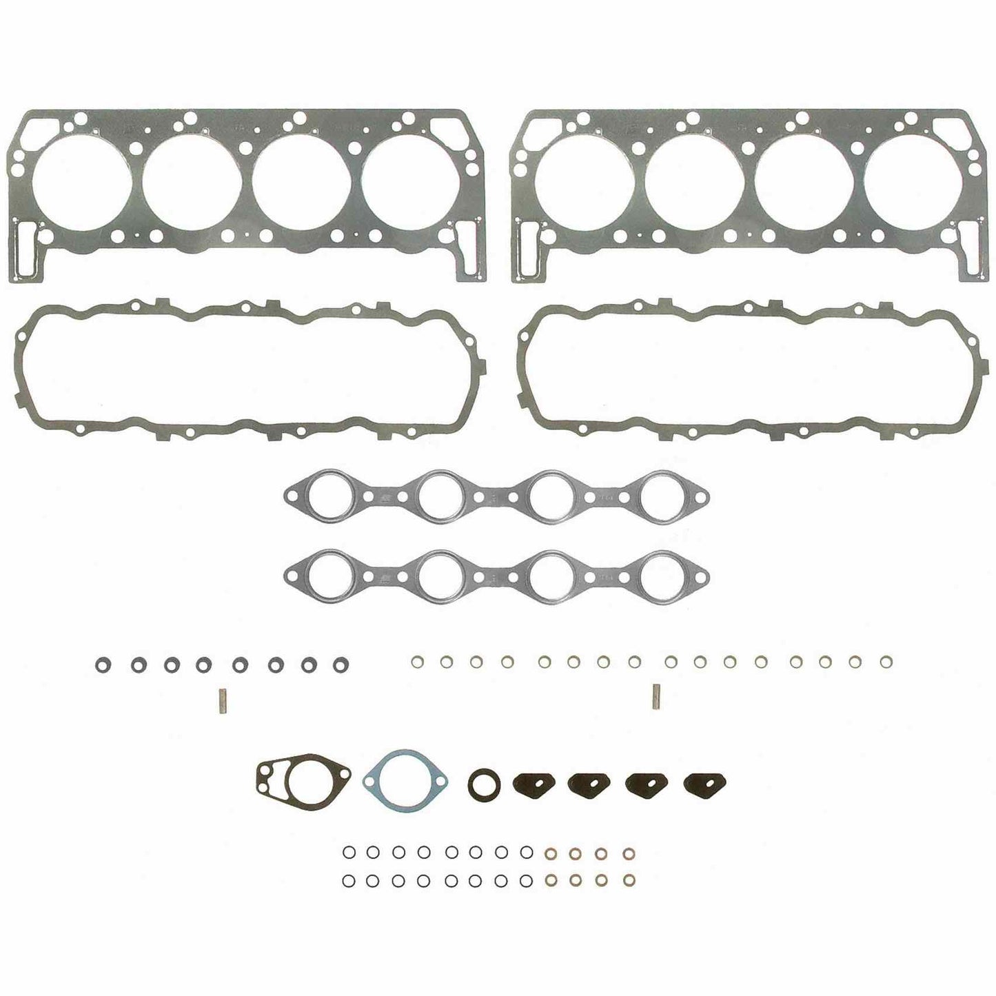 Top View of Engine Cylinder Head Gasket Set FEL HS8891PT