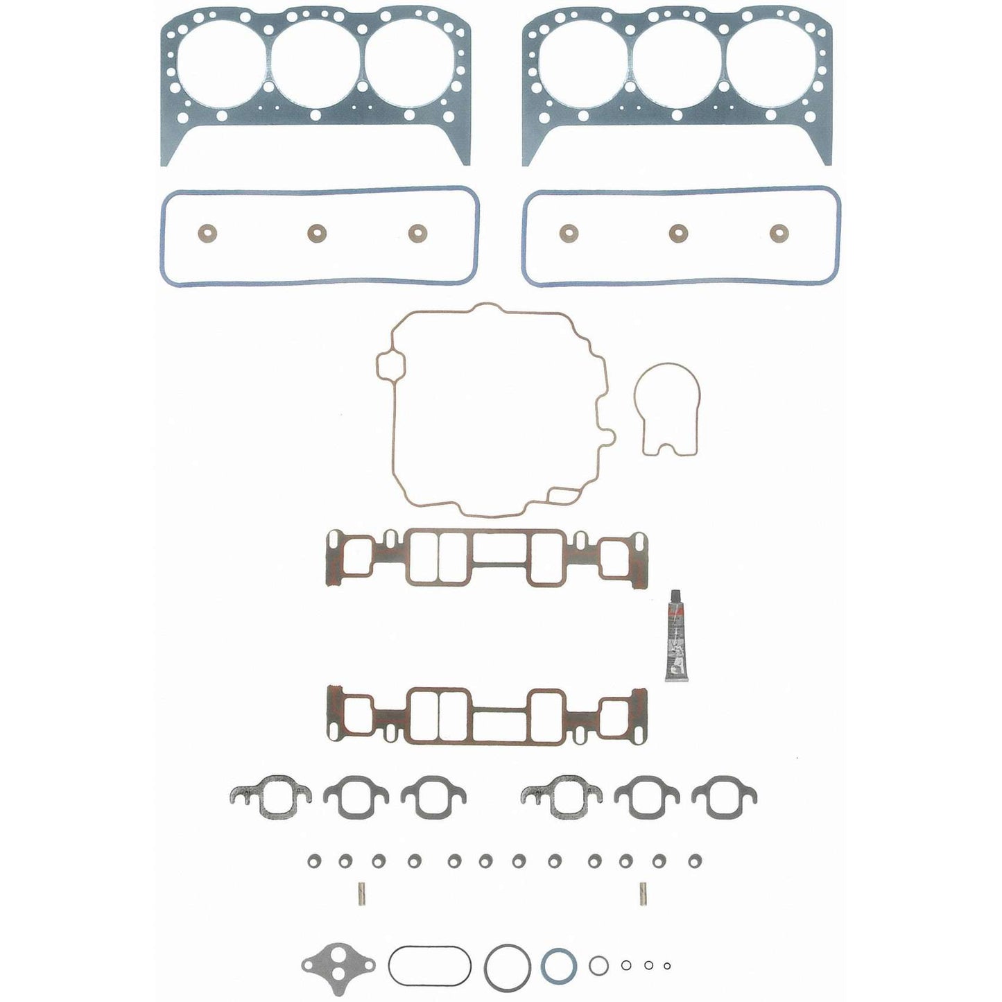 Top View of Engine Cylinder Head Gasket Set FEL HS9354PT-6