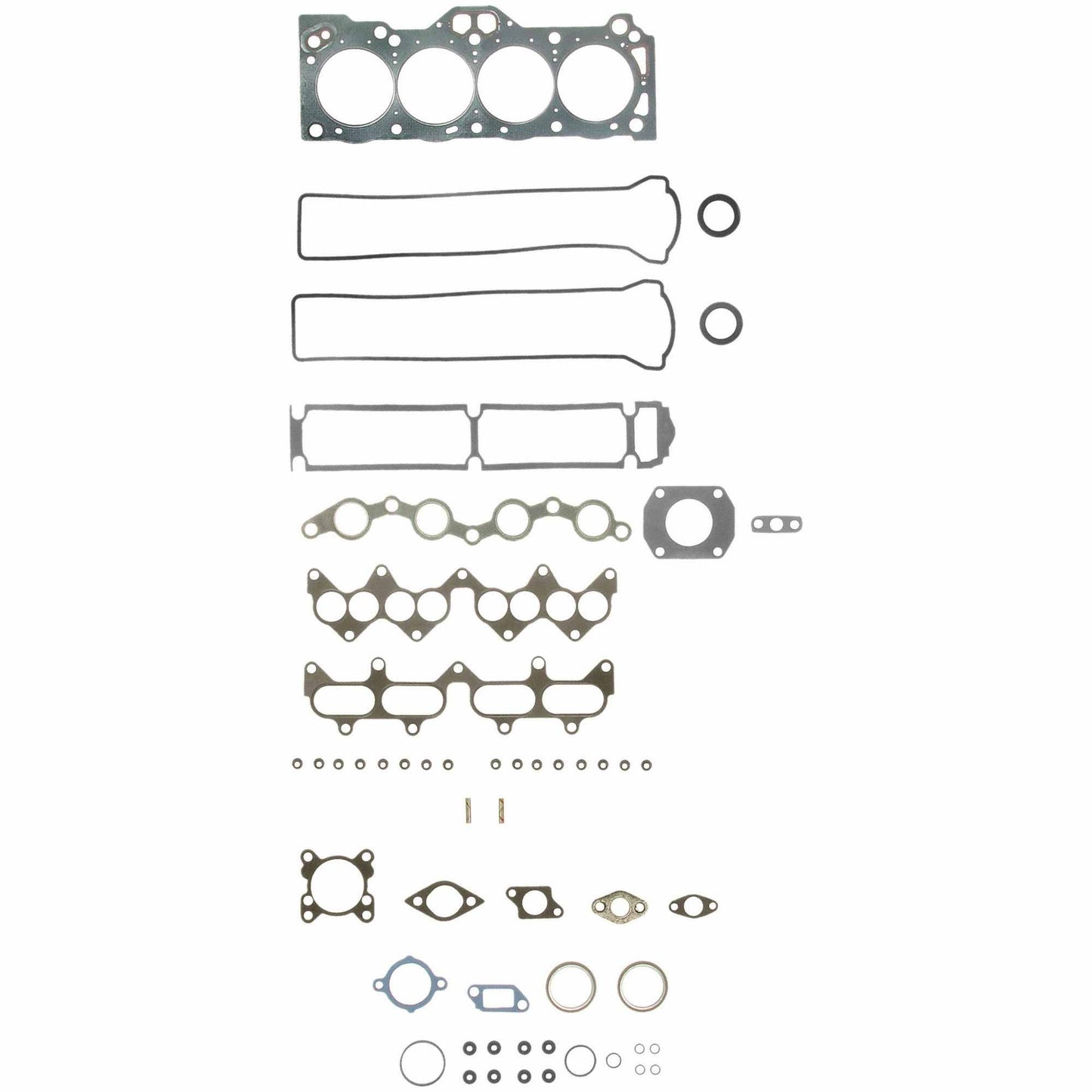 Top View of Engine Cylinder Head Gasket Set FEL HS9661PT