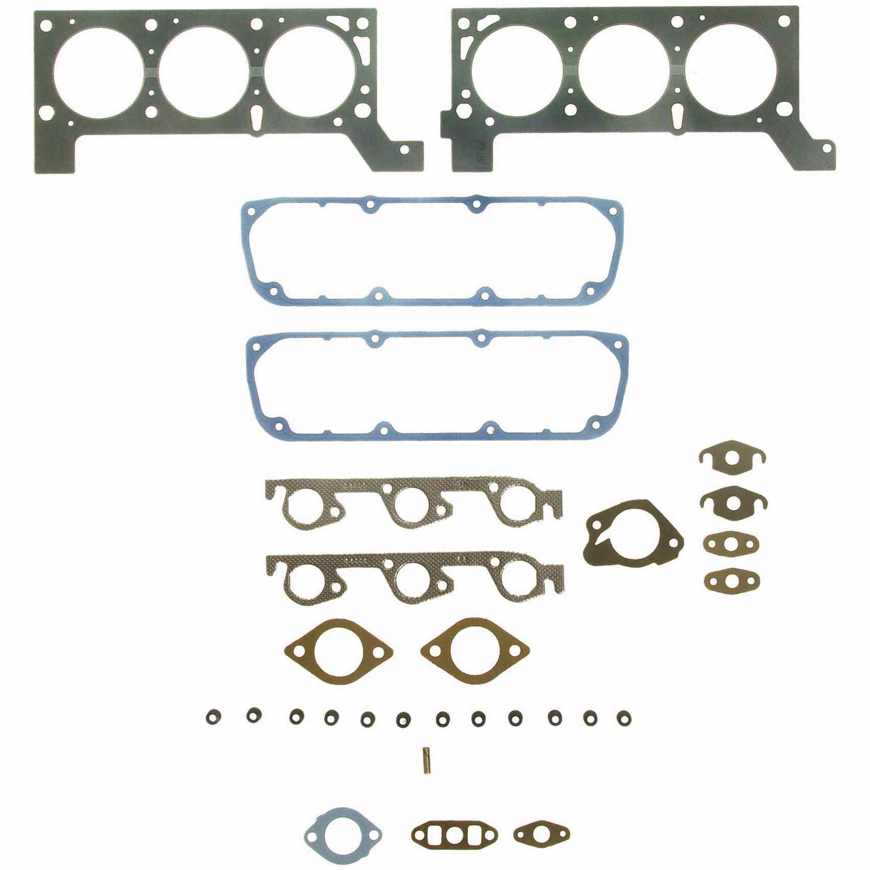 Top View of Engine Cylinder Head Gasket Set FEL HS9673PT