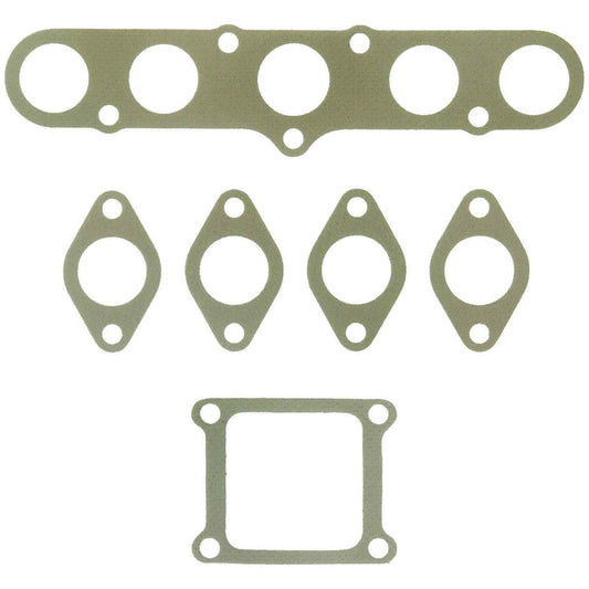 Top View of Intake and Exhaust Manifolds Combination Gasket FEL MS8583B