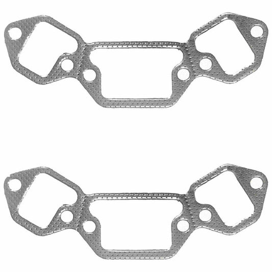 Top View of Exhaust Manifold Gasket Set FEL MS90166