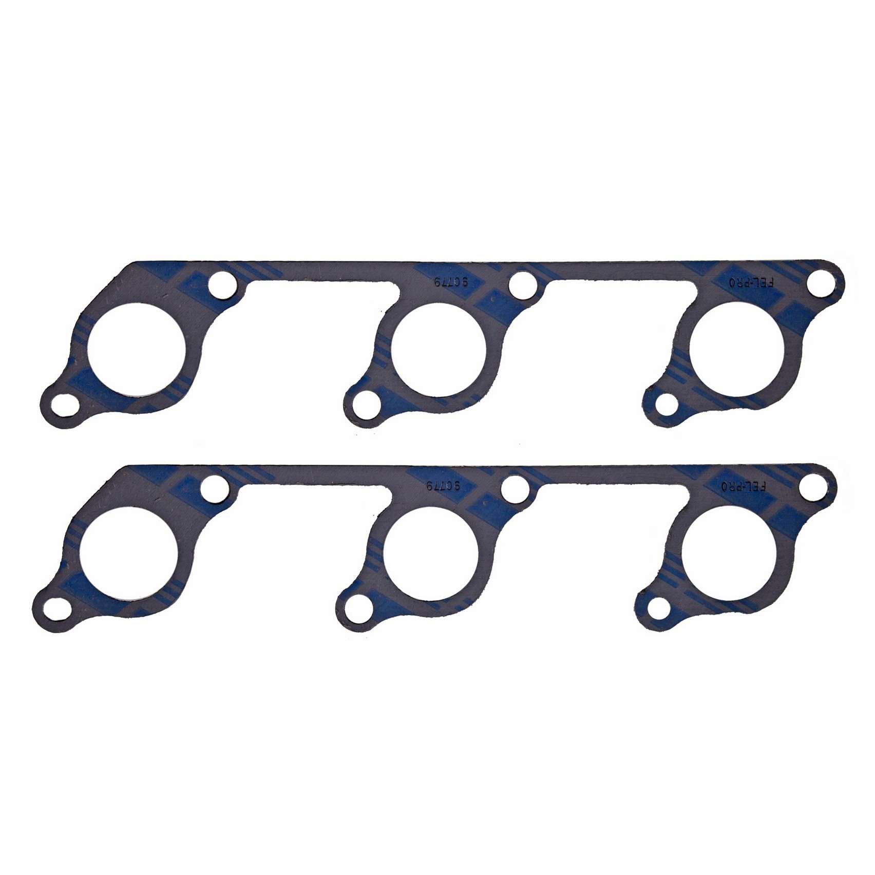 Top View of Exhaust Manifold Gasket Set FEL MS90779