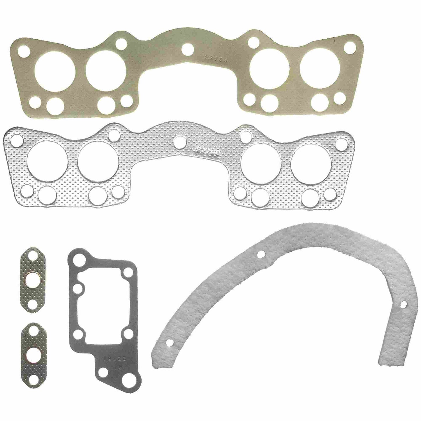 Top View of Exhaust Manifold Gasket Set FEL MS90832