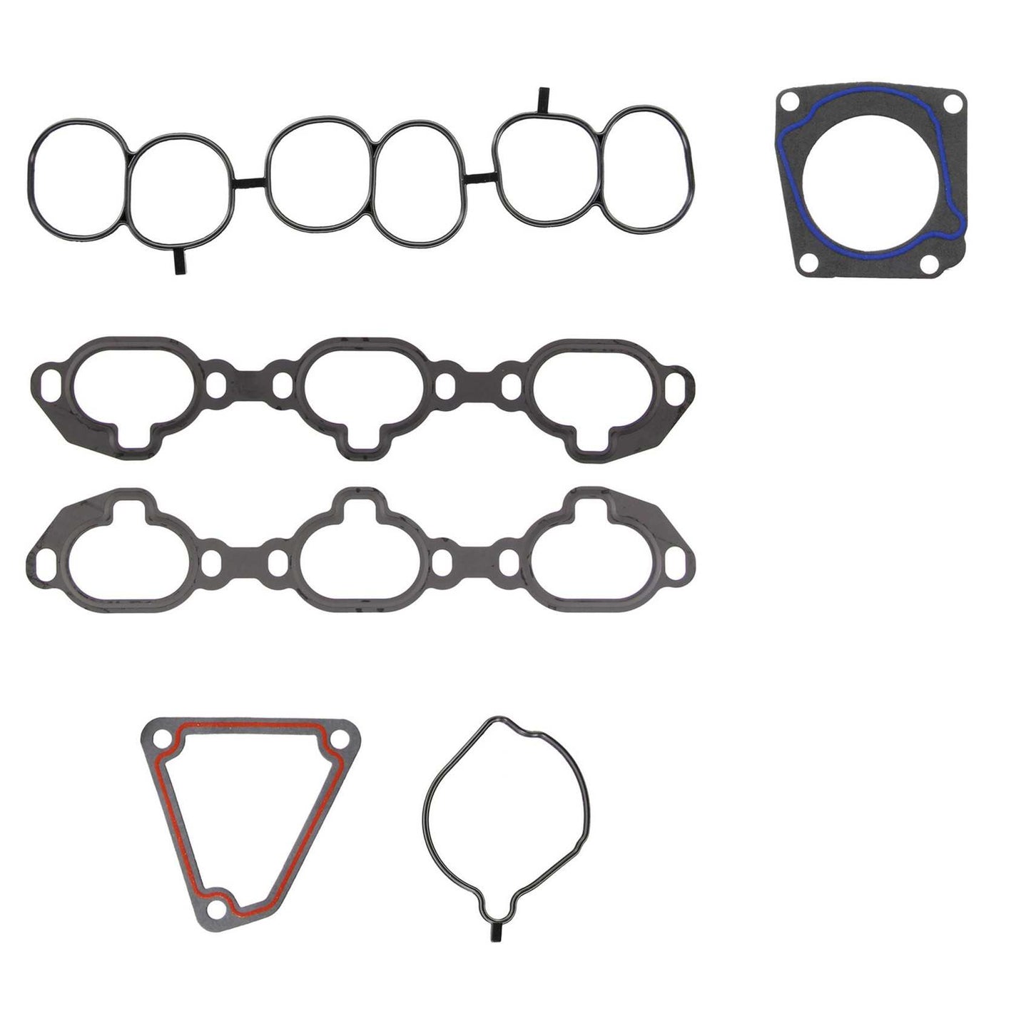 Top View of Upper Engine Intake Manifold Gasket Set FEL MS91241-2