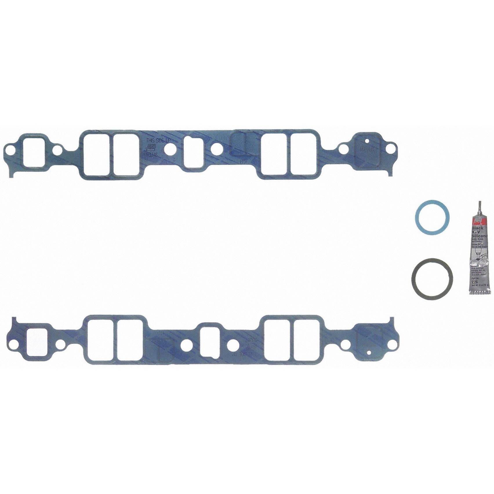 Top View of Engine Intake Manifold Gasket Set FEL MS93317