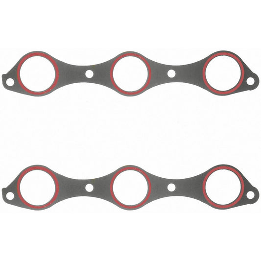 Top View of Upper Fuel Injection Plenum Gasket Set FEL MS93796