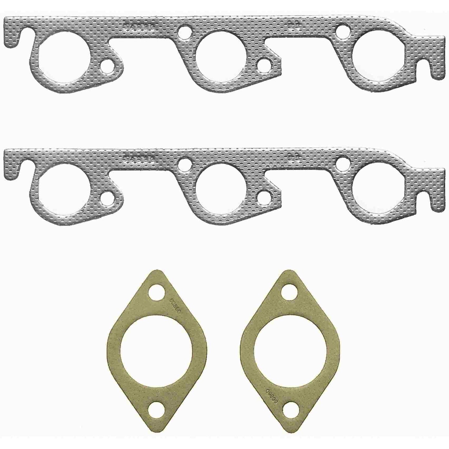 Top View of Exhaust Manifold Gasket Set FEL MS94666