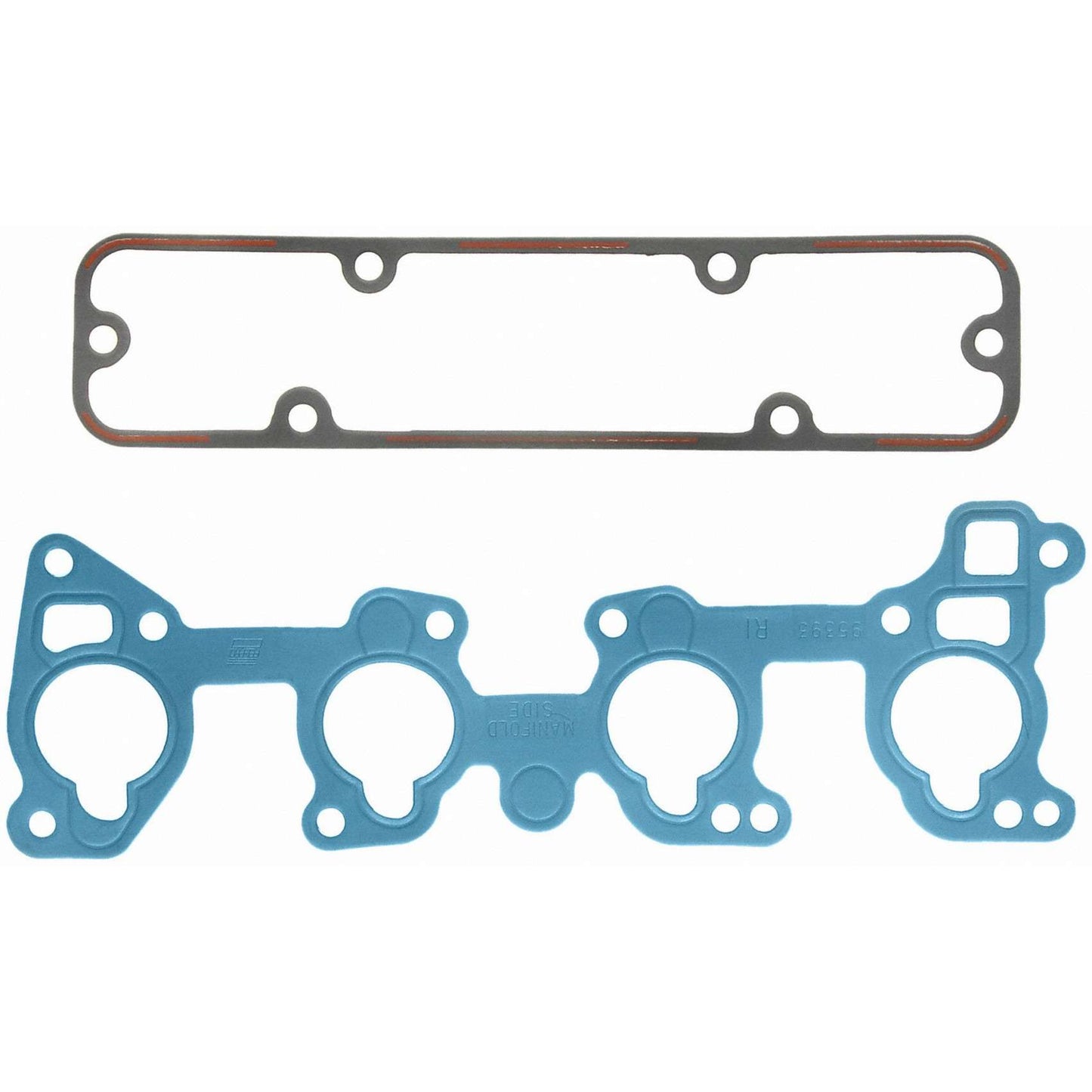 Top View of Upper Engine Intake Manifold Gasket Set FEL MS95393