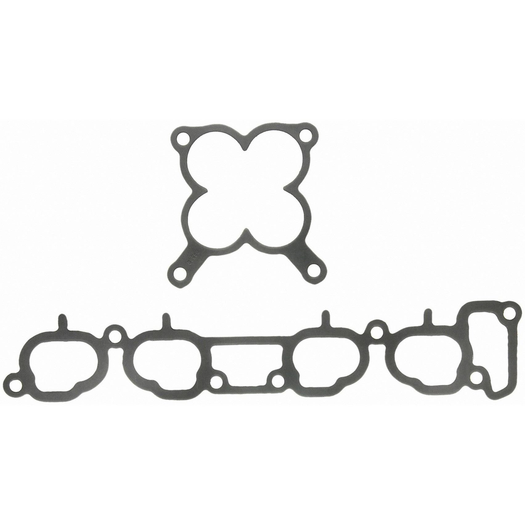 Top View of Upper Engine Intake Manifold Gasket Set FEL MS95472