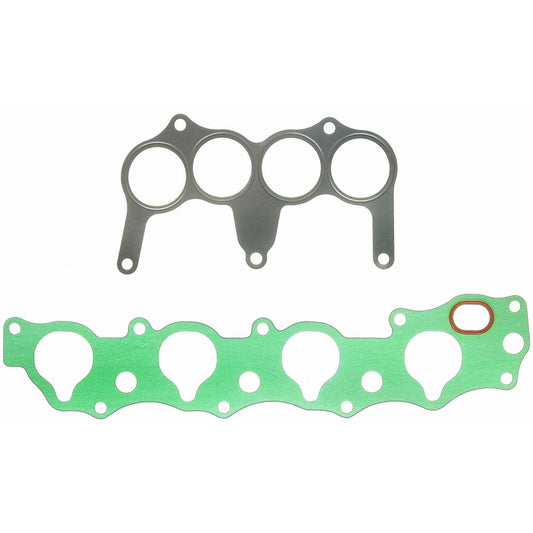 Top View of Upper Engine Intake Manifold Gasket Set FEL MS95612