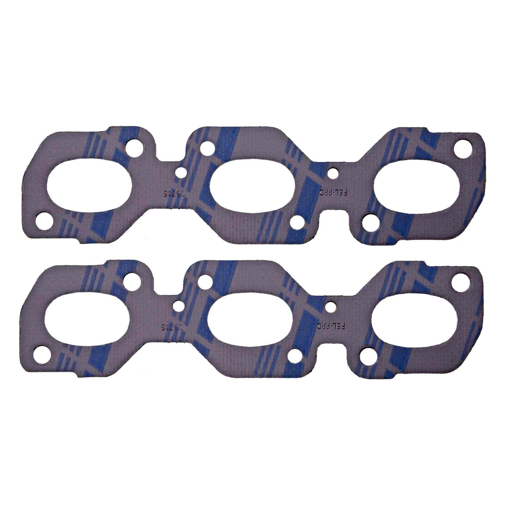 Top View of Exhaust Manifold Gasket Set FEL MS95715