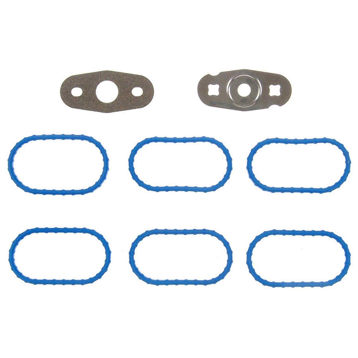 Top View of Upper Fuel Injection Plenum Gasket Set FEL MS96496