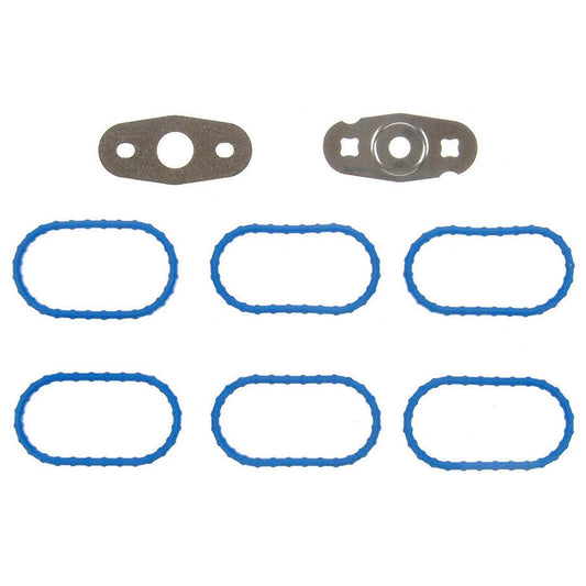 Top View of Upper Fuel Injection Plenum Gasket Set FEL MS96496