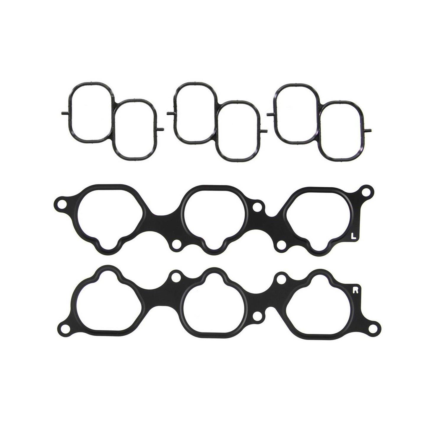 Top View of Upper Engine Intake Manifold Gasket Set FEL MS96790