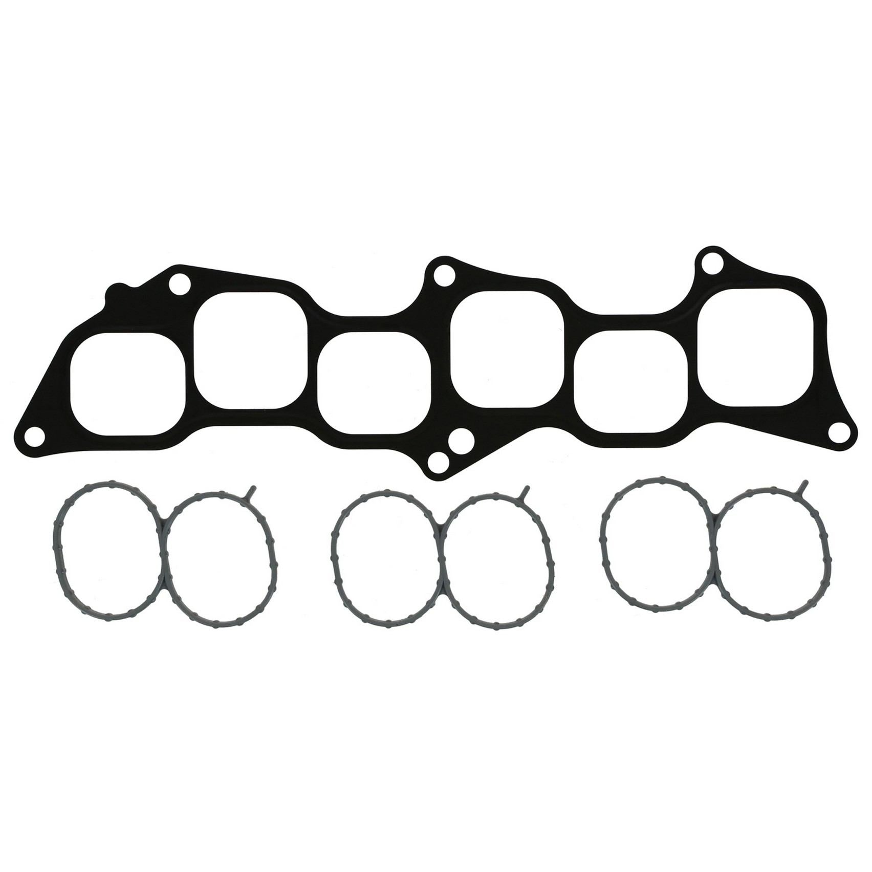 Top View of Upper Fuel Injection Plenum Gasket Set FEL MS97227