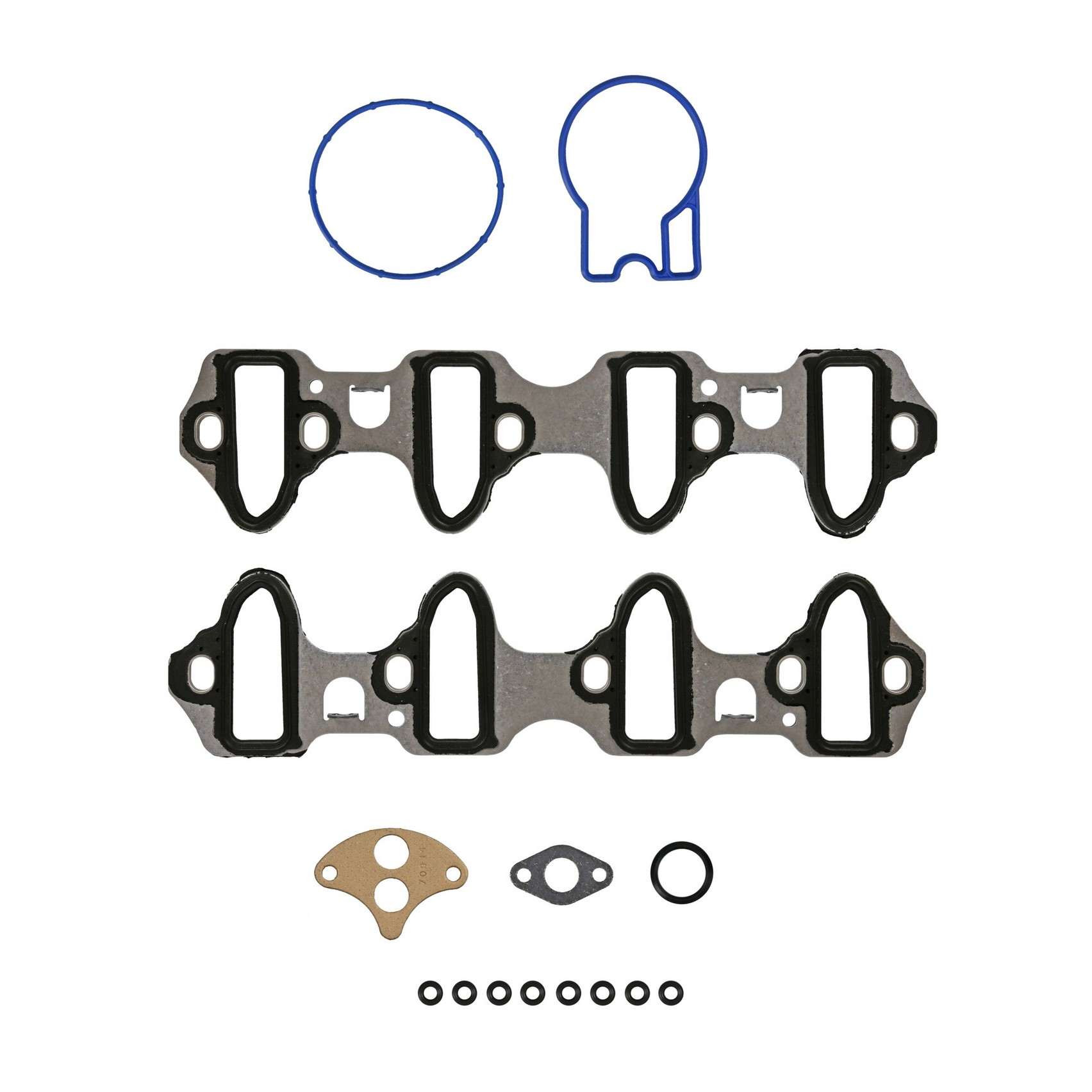 Front View of Engine Intake Manifold Gasket Set FEL MS98016T