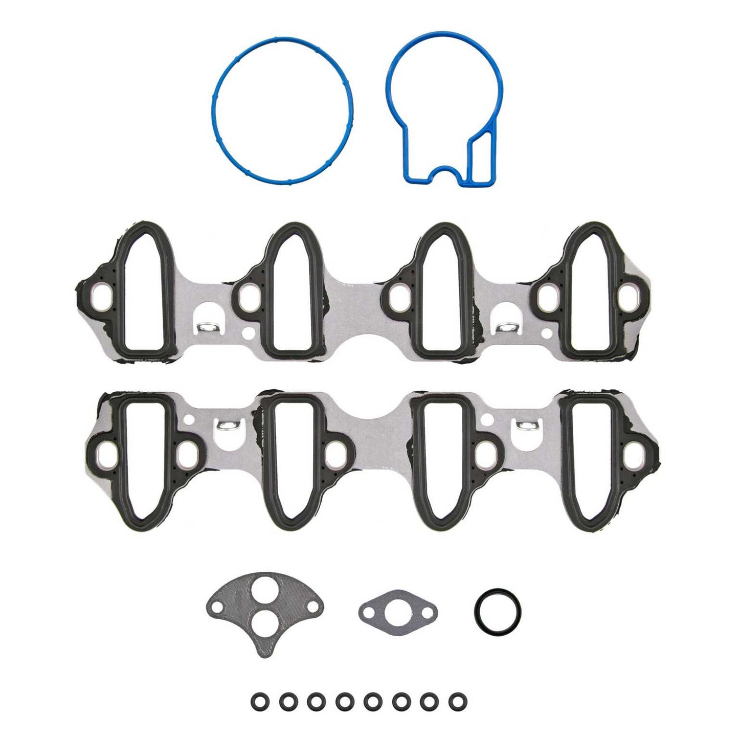 Top View of Engine Intake Manifold Gasket Set FEL MS98016T