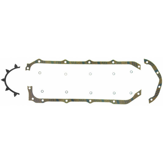 Top View of Engine Oil Pan Gasket Set FEL OS30191C-2