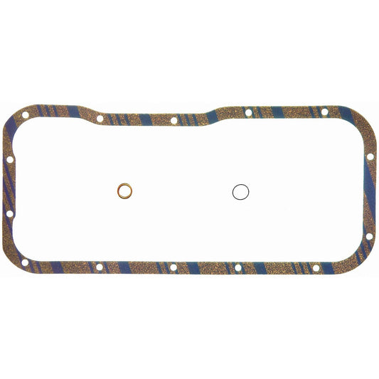 Top View of Engine Oil Pan Gasket Set FEL OS30619C