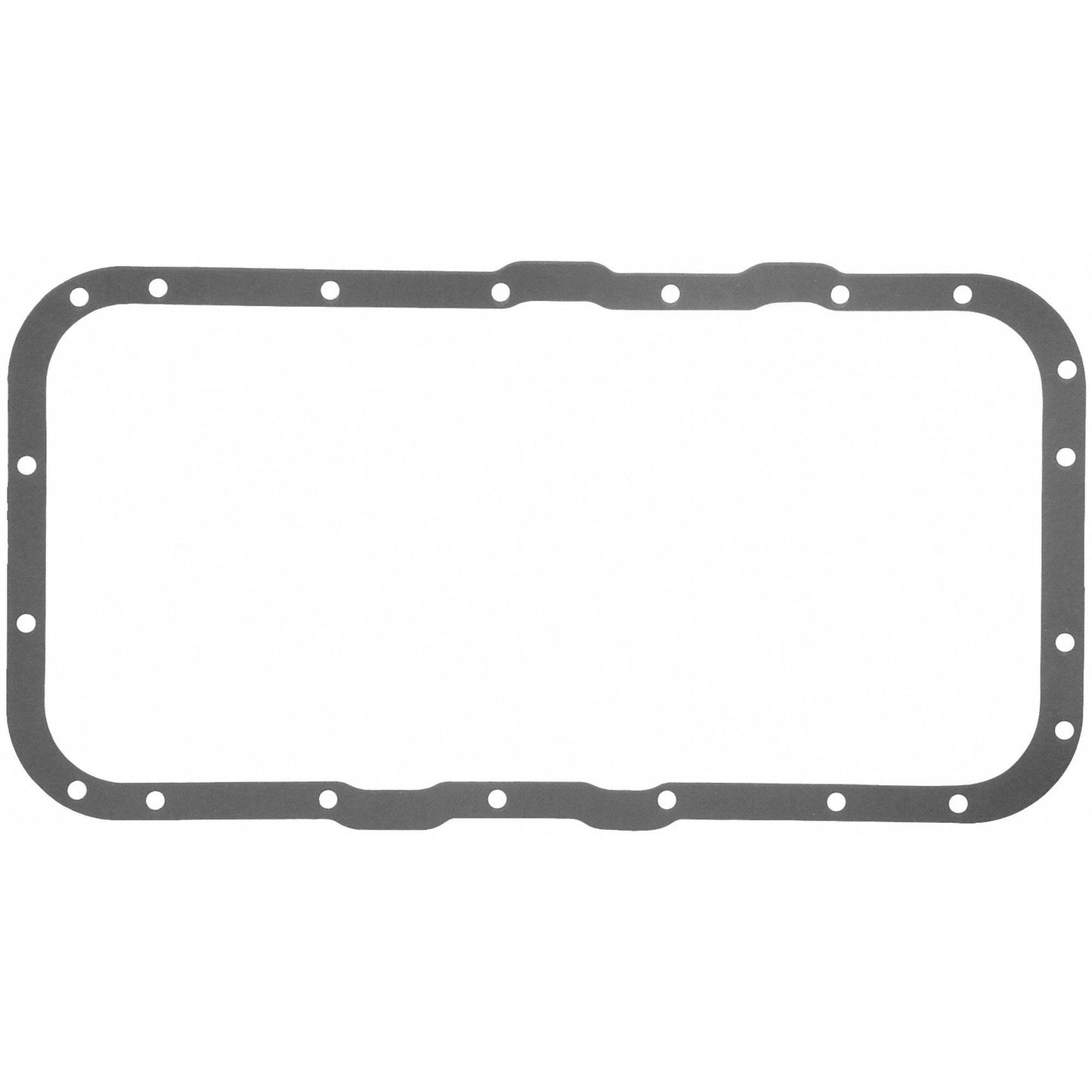 Top View of Upper Engine Oil Pan Gasket Set FEL OS30685