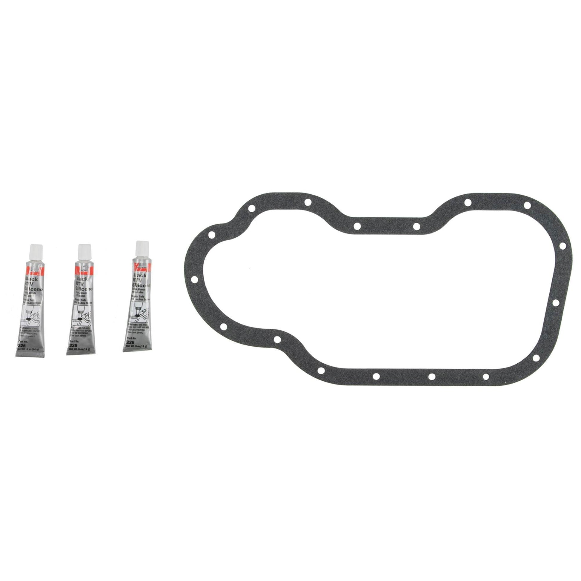 Top View of Engine Oil Pan Gasket Set FEL OS30819