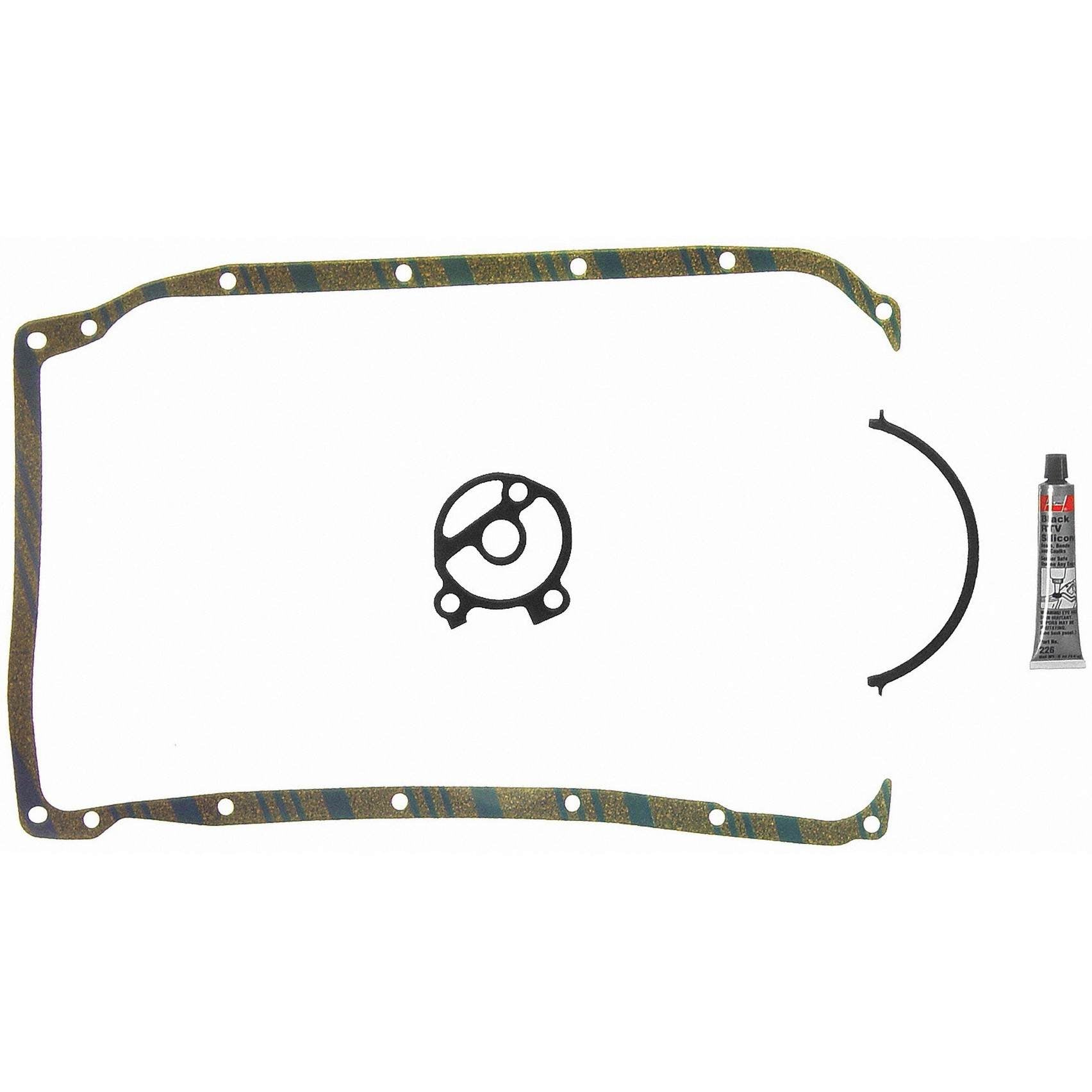 Top View of Engine Oil Pan Gasket Set FEL OS34300C