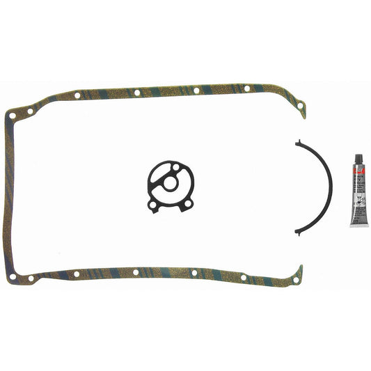 Top View of Engine Oil Pan Gasket Set FEL OS34300C