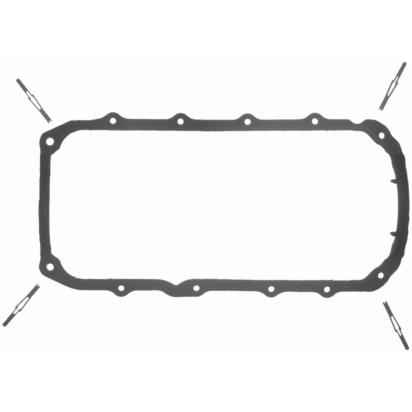 Top View of Engine Oil Pan Gasket Set FEL OS34501R