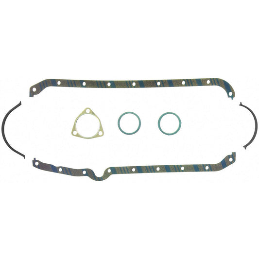 Top View of Engine Oil Pan Gasket Set FEL OS5197C-4