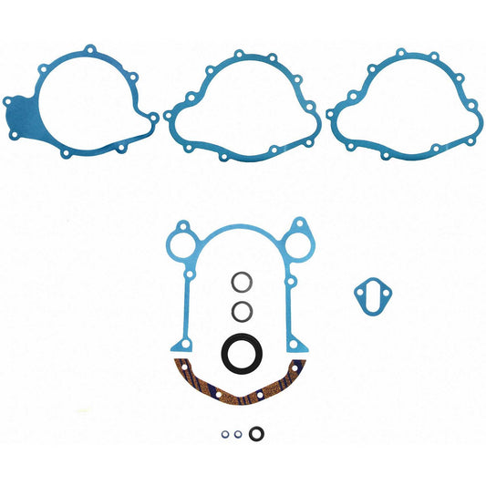 Top View of Engine Timing Cover Gasket Set FEL TCS13383-3