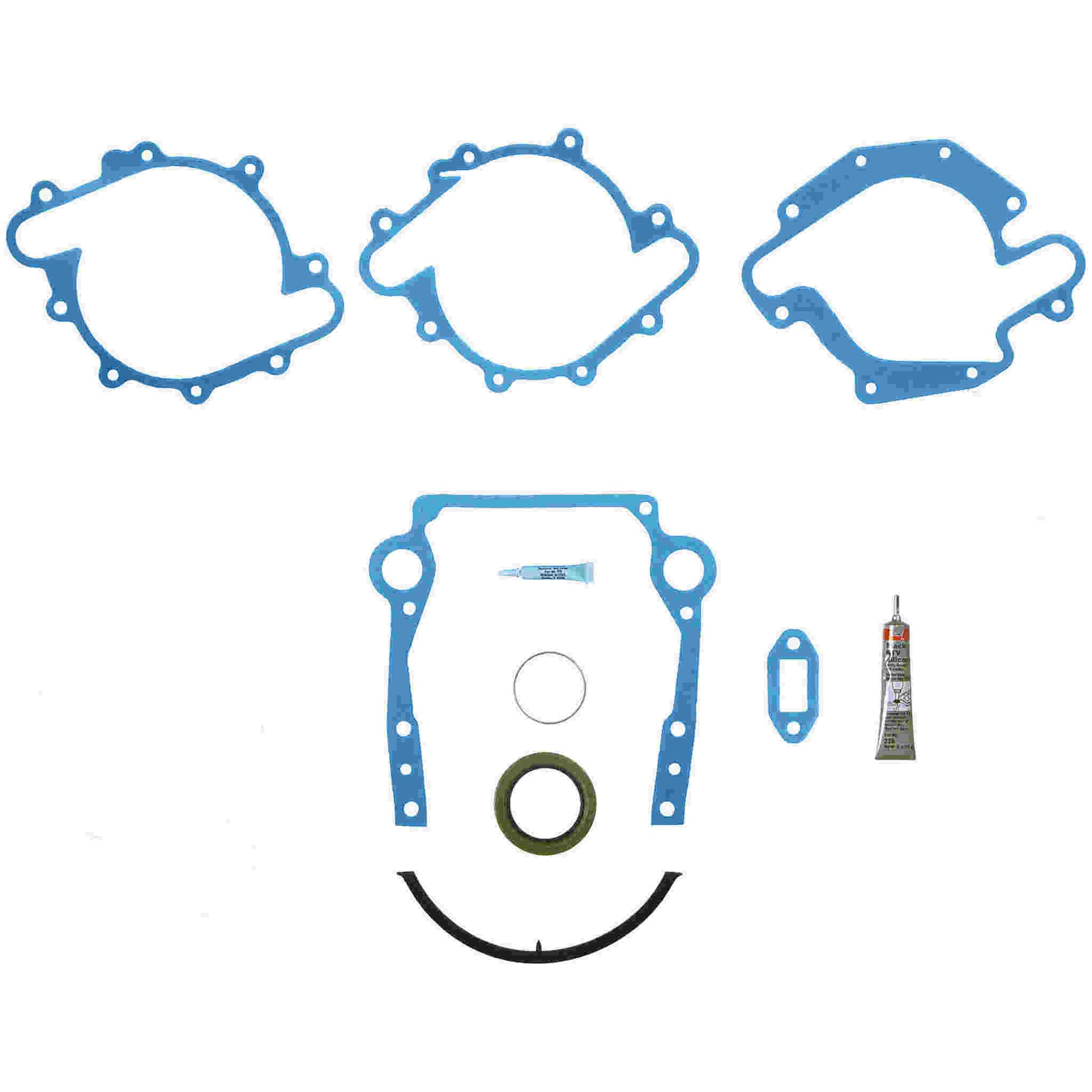 Kit View of Engine Timing Cover Gasket Set FEL TCS45270