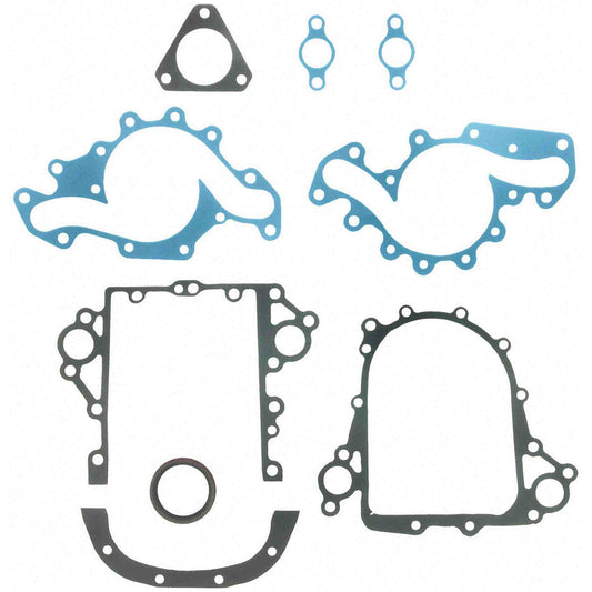 Top View of Engine Timing Cover Gasket Set FEL TCS45554