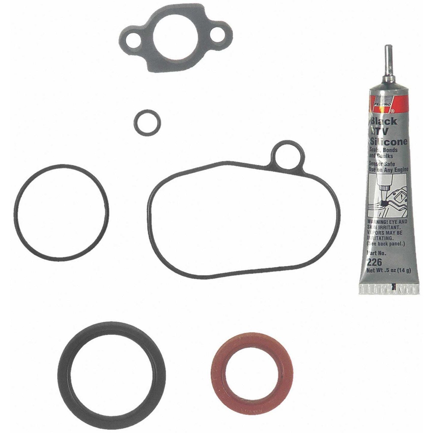 Top View of Front Engine Crankshaft Seal Kit FEL TCS45899