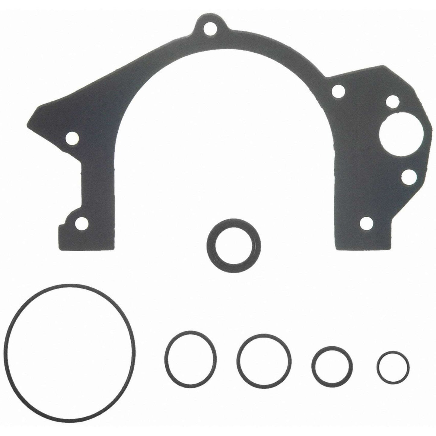 Top View of Engine Timing Cover Gasket Set FEL TCS45950