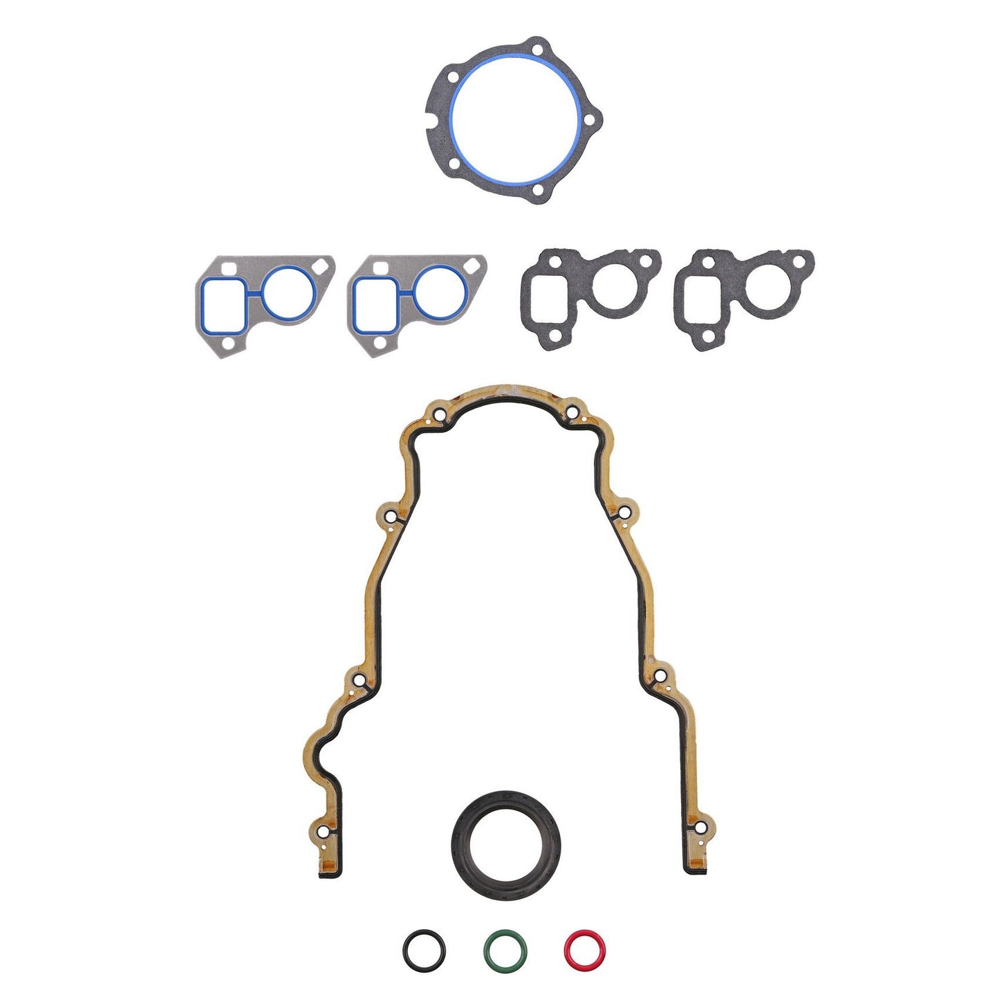 Top View of Engine Timing Cover Gasket Set FEL TCS45993