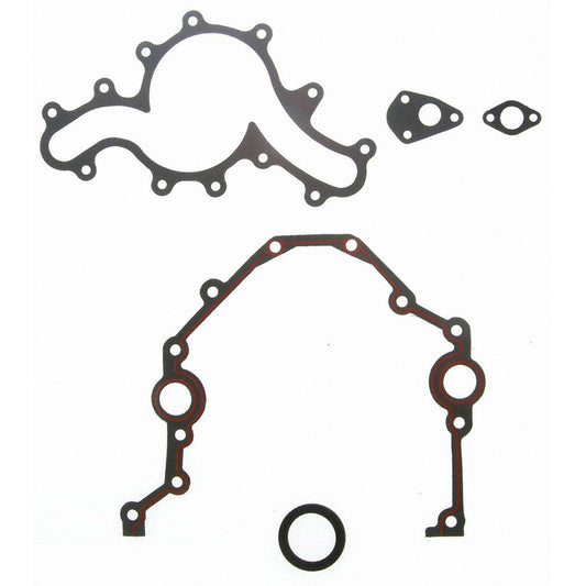 Top View of Engine Timing Cover Gasket Set FEL TCS46061