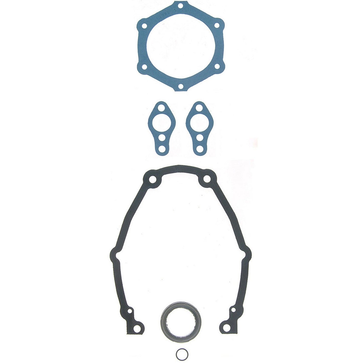 Top View of Engine Timing Cover Gasket Set FEL TCS46091