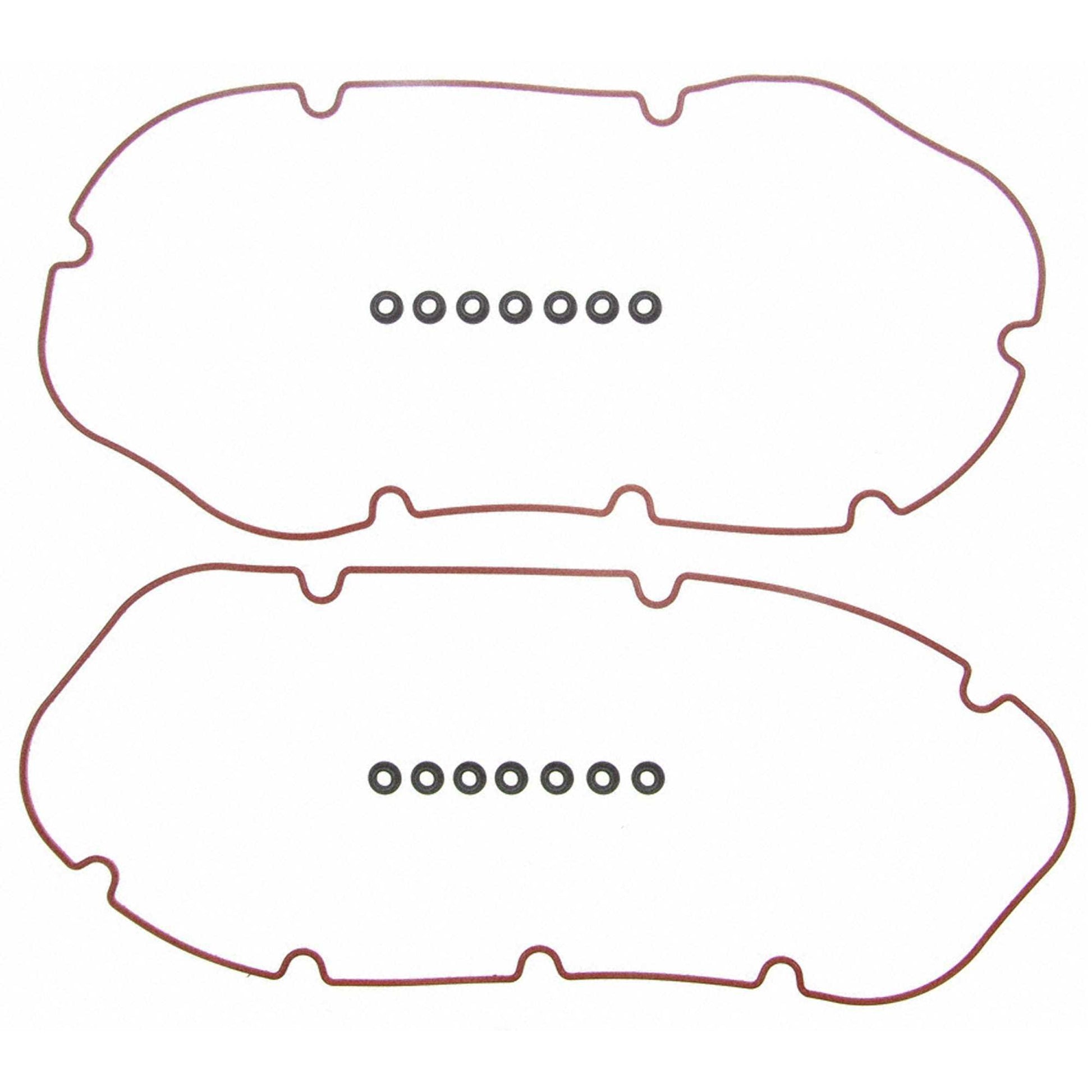 Top View of Engine Valve Cover Gasket Set FEL VS50554R