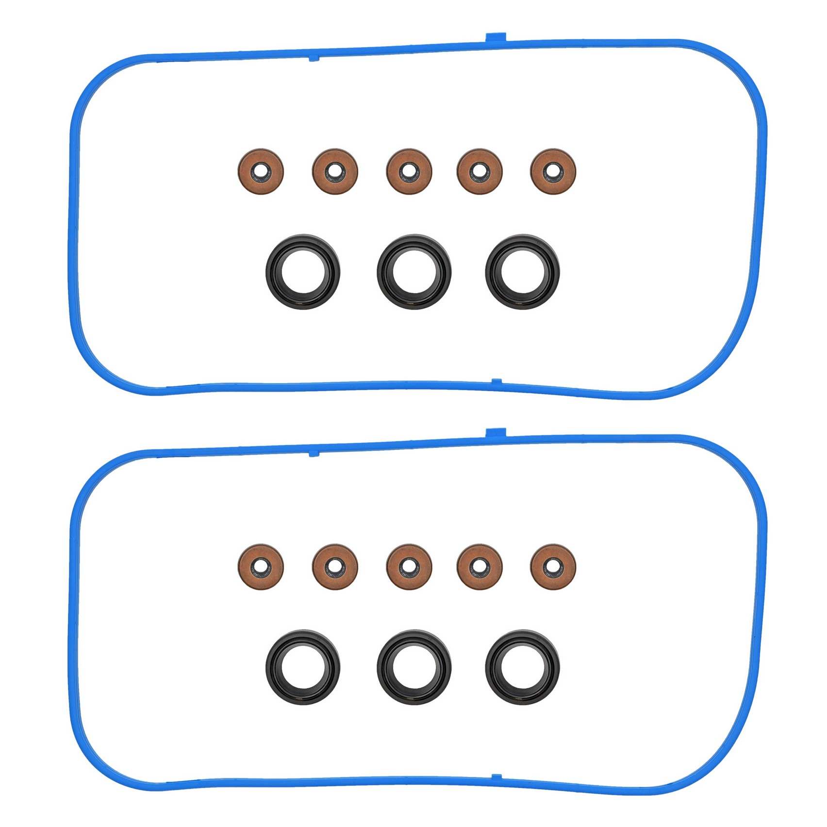 Top View of Engine Valve Cover Gasket Set FEL VS50607R