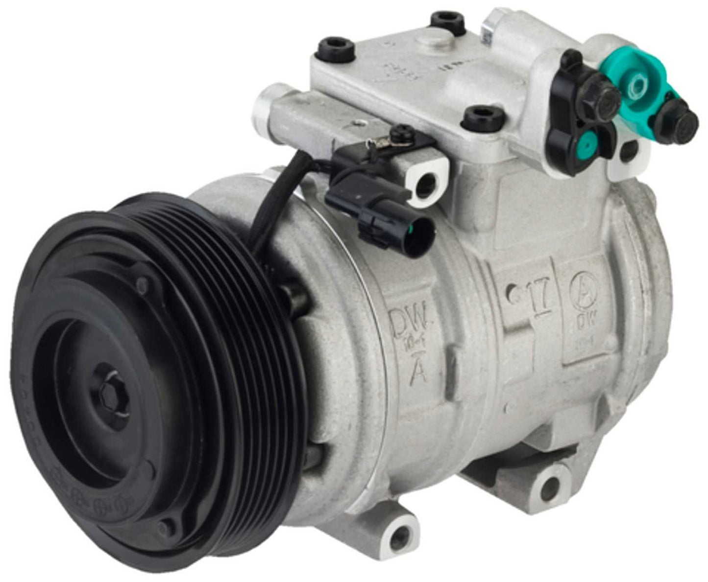 Angle View of A/C Compressor FOUR SEASONS 158398