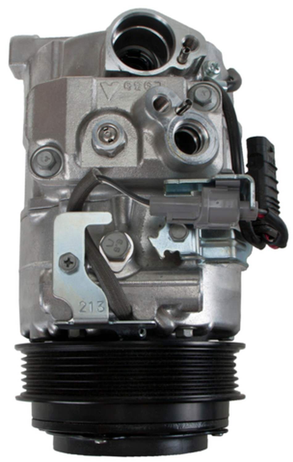 Top View of A/C Compressor FOUR SEASONS 168322