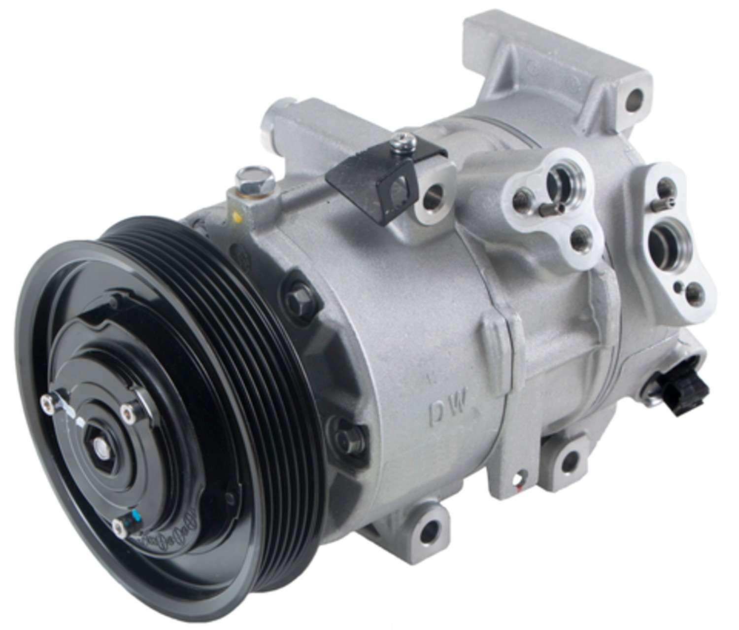 Angle View of A/C Compressor FOUR SEASONS 168357