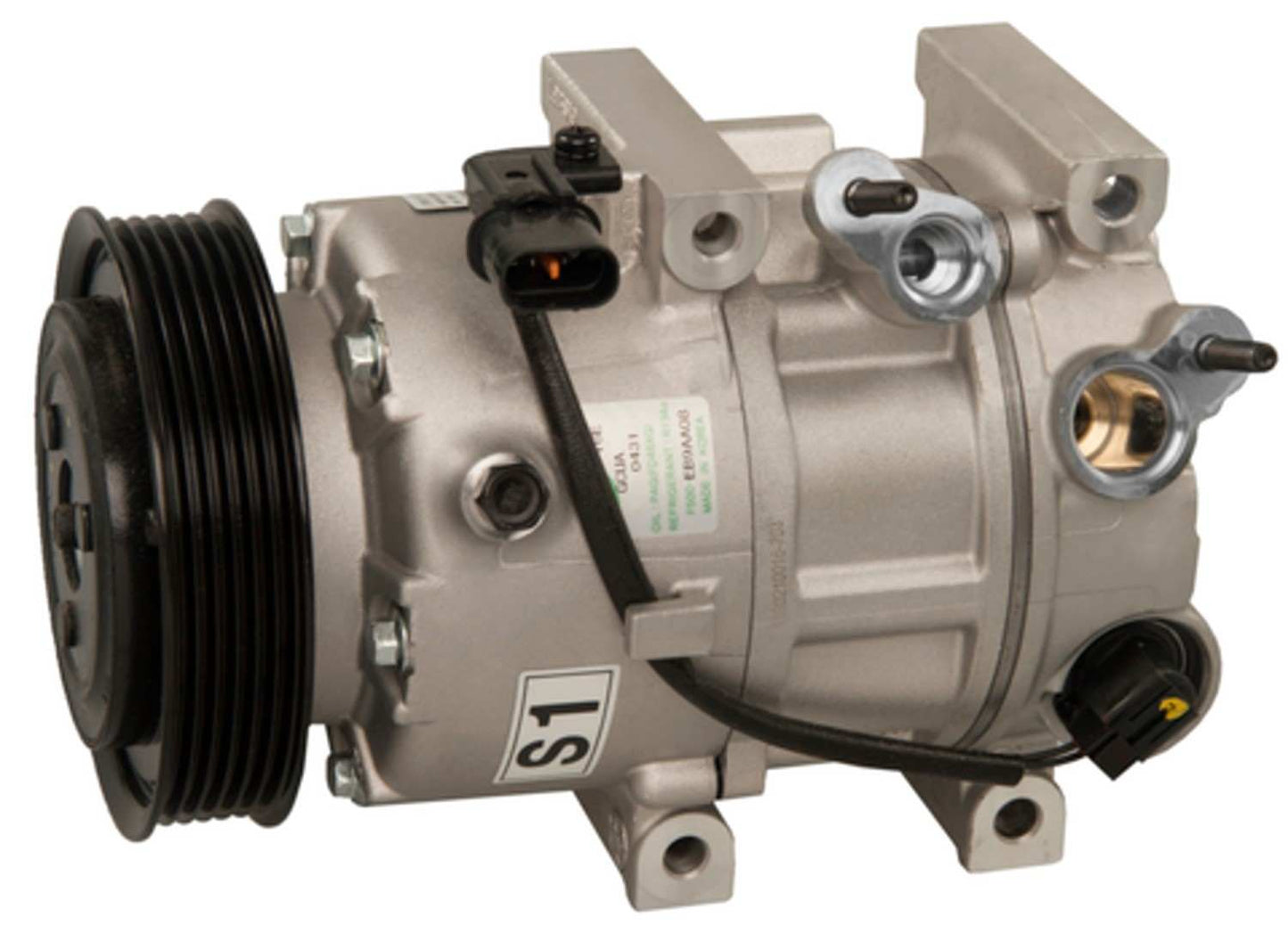 Angle View of A/C Compressor FOUR SEASONS 178317