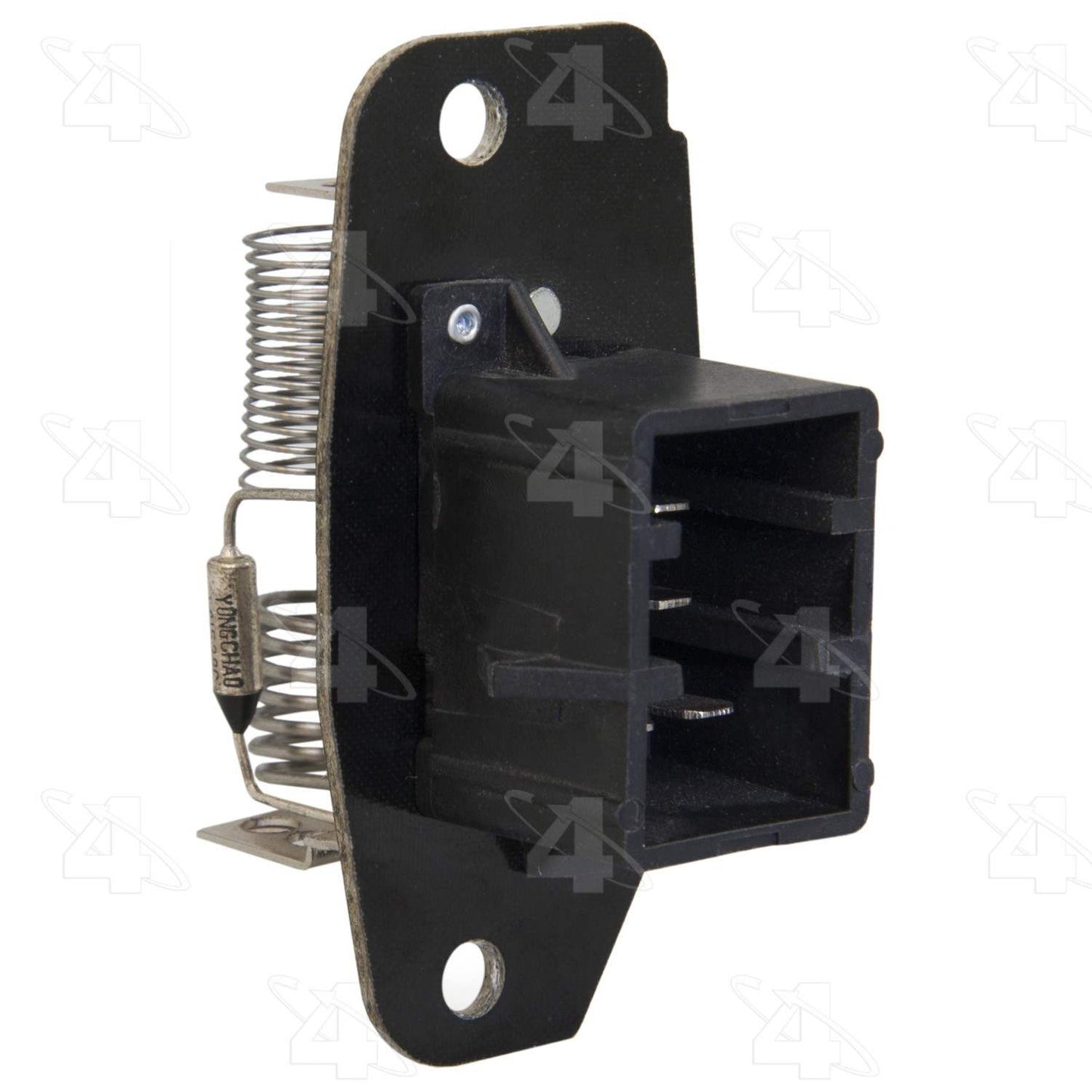 Front View of Front HVAC Blower Motor Resistor FOUR SEASONS 20348